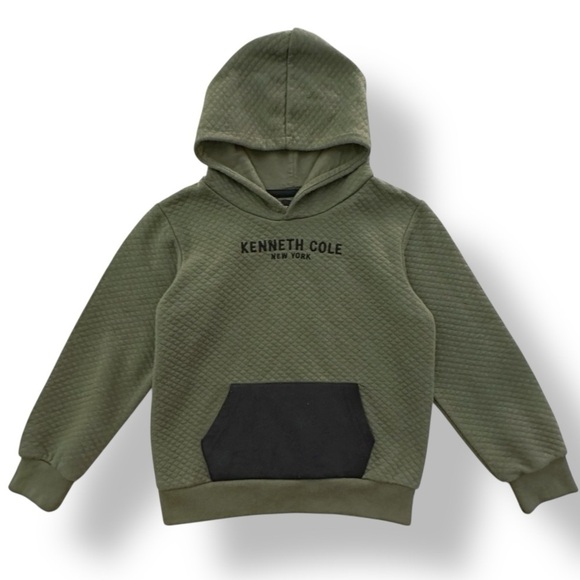 Kenneth Cole New York | Quilted Hooded Sweatshirt (6) - Picture 1 of 5
